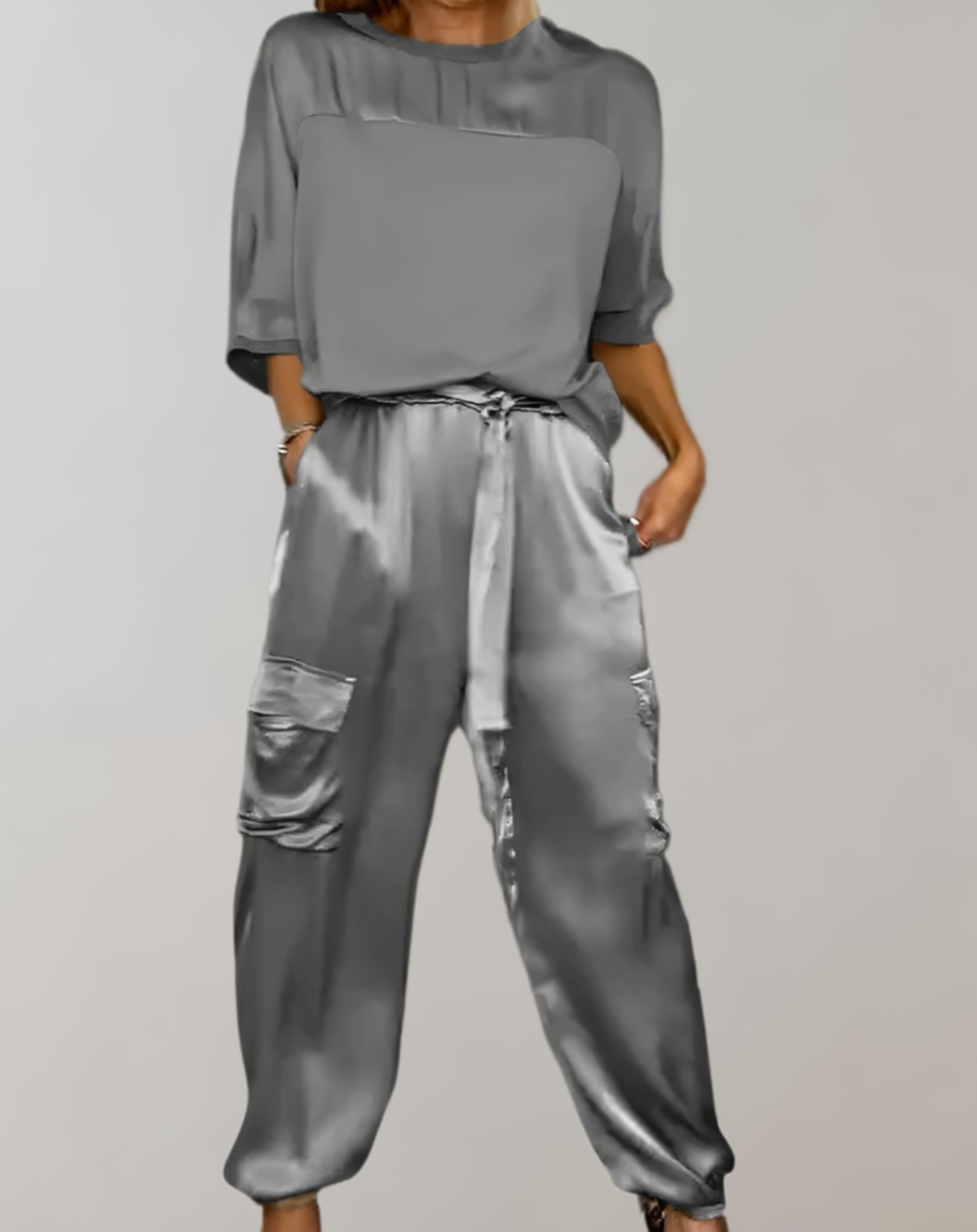 Oriella - Silky Cargo Lounge Set 9