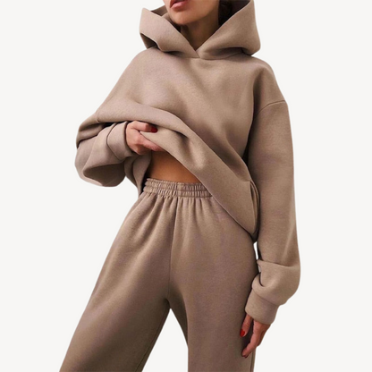 Oversized Hoodie und Jogger Set | Damenmode für Freizeit und Entspannung