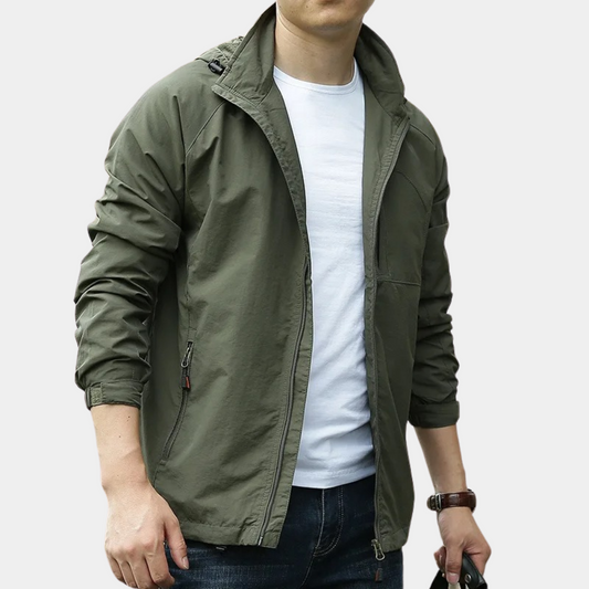 Owen Herren Freizeitjacke mit Reißverschluss