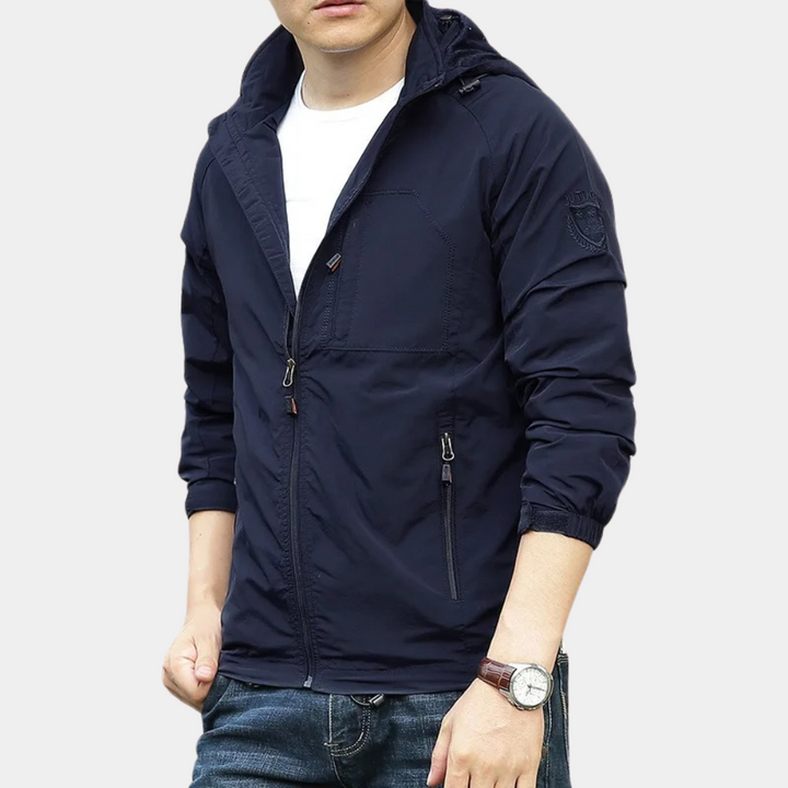Owen Herren Freizeitjacke mit Reißverschluss
