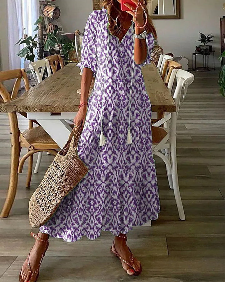 Patrice | Damen Langes Kleid 4