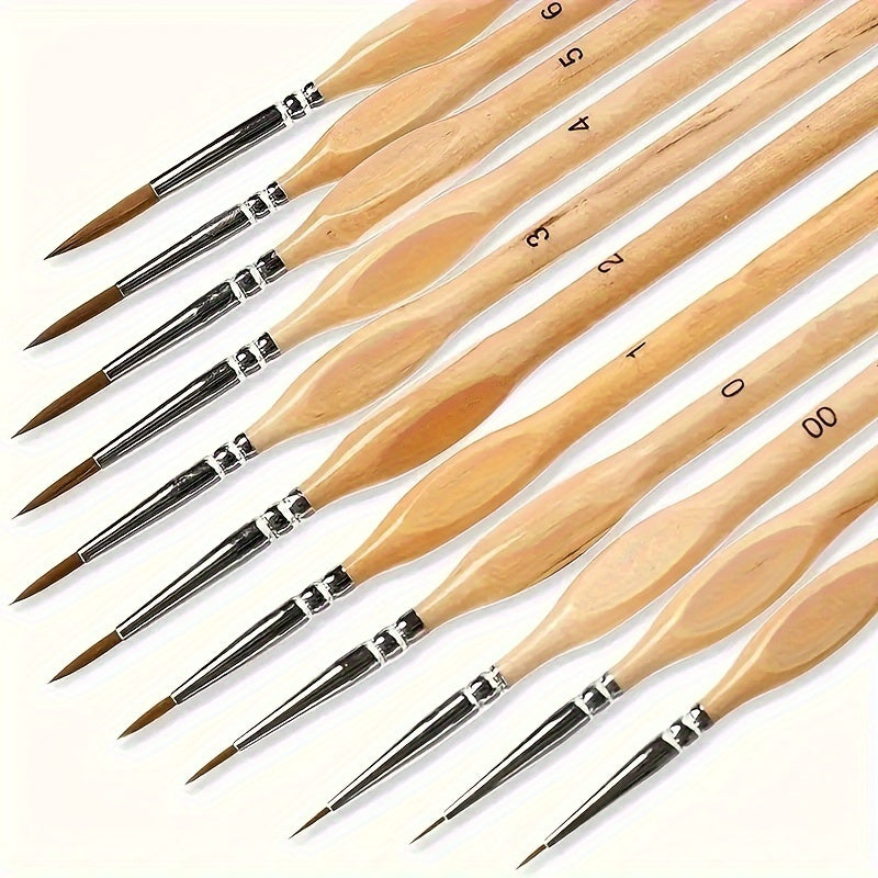 Präzisions-Detailpinsel – Ideal für präzises Malen und detaillierte Kunstwerke 