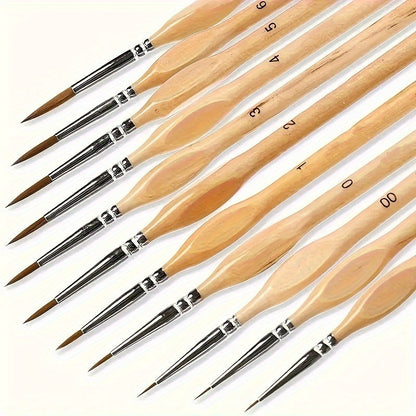 Präzisions-Detailpinsel – Ideal für präzises Malen und detaillierte Kunstwerke 