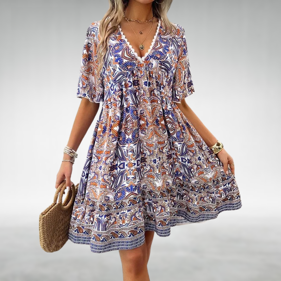 Quinley - Boho Swing Kleid 2