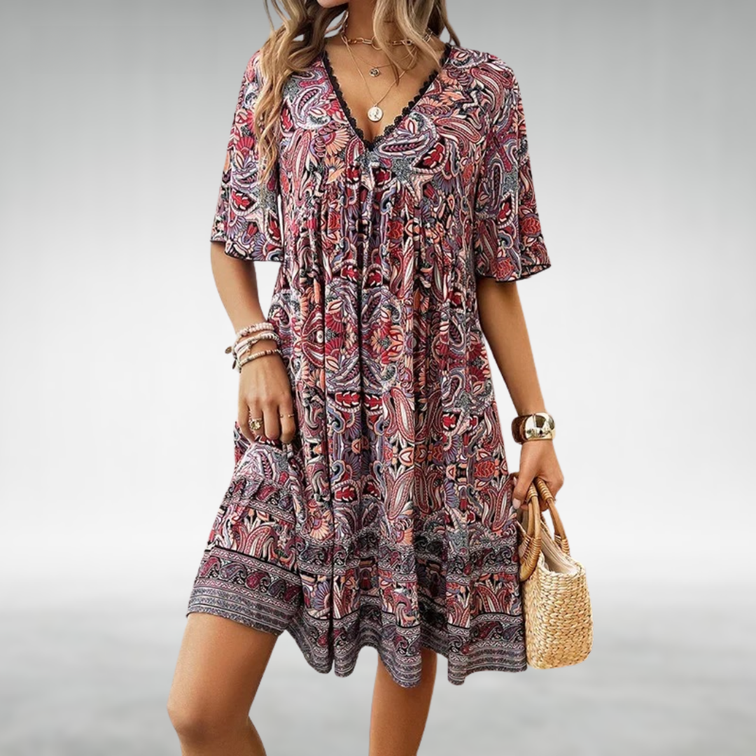Quinley - Boho Swing Kleid 3