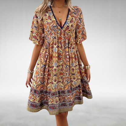 Quinley - Boho Swing Kleid 4