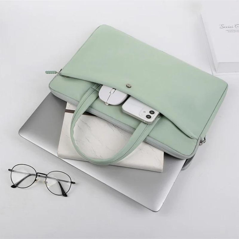 Ewa | Wasserdichte Laptoptasche mit Reißverschluss