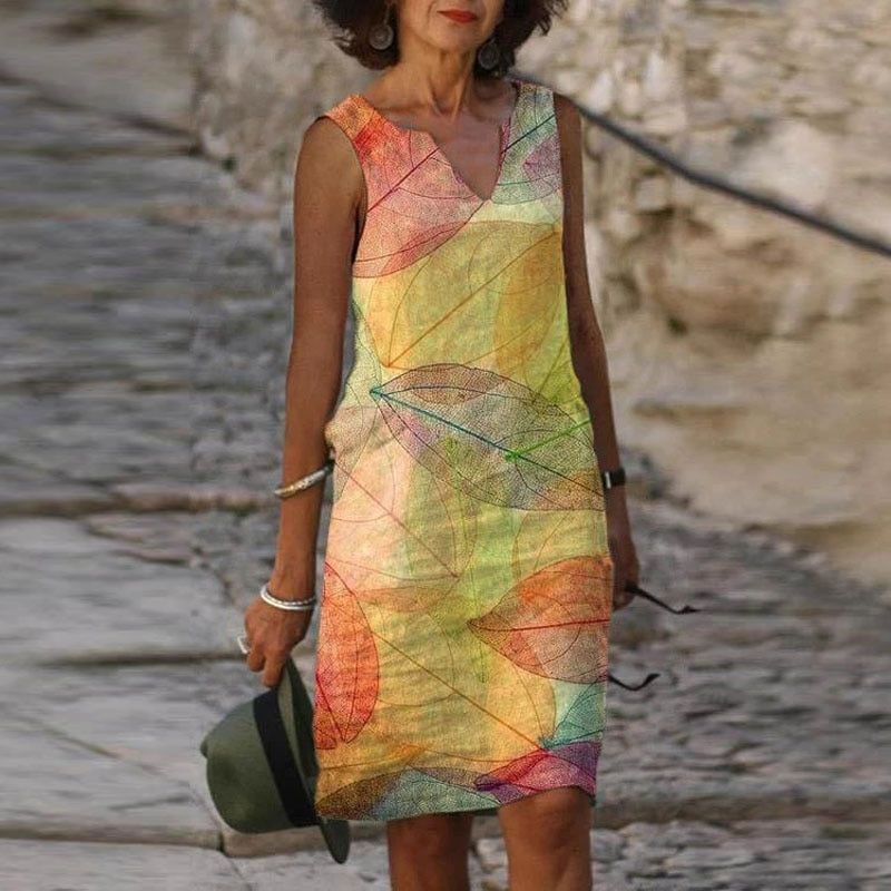 Roxy | Stilvolles Kleid mit leuchtenden Farben 0