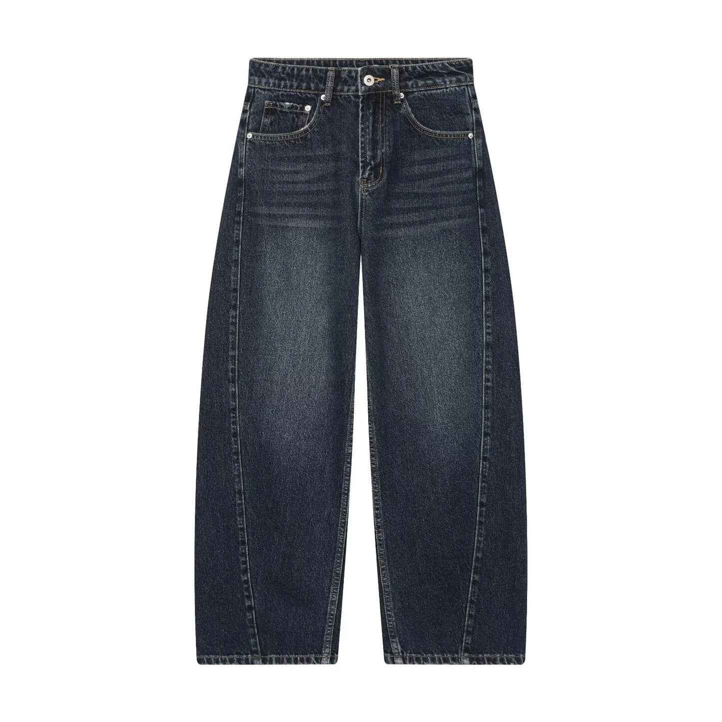 Women's High Waist Straight Leg Casual Pants | Loose Fit