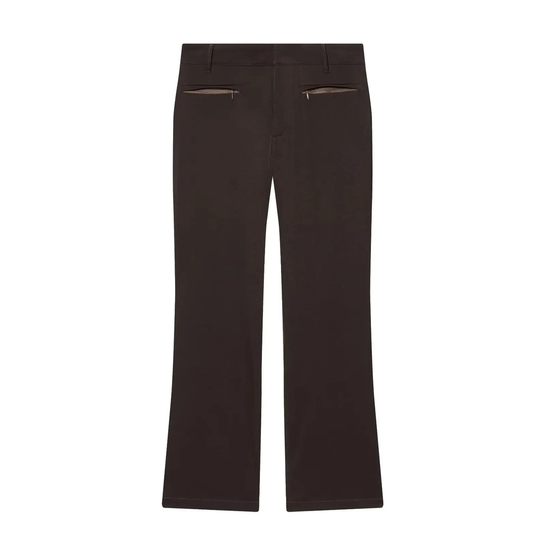 Ensemble deux pièces pour femme avec veste courte et pantalon à jambe droite | Style coordonné