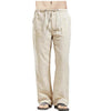 Pantalon homme jambe large en velours côtelé style décontracté avec poches | Quotidien