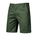 Herren Freizeit Shorts Mit Geradem Bein Und Knopfverschluss | Seiten Taschen