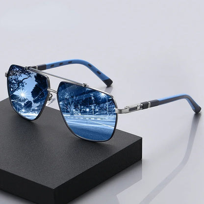 Men's Square Polarized Sunglasses | Modern Style