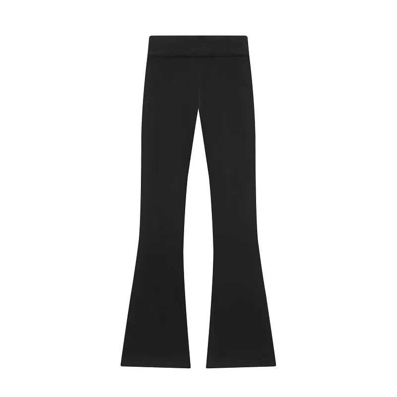 Set două piese damă cu fermoar, bluză și pantaloni | Stil casual