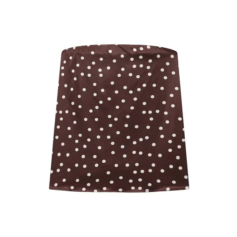 Set două piese Damski Groszki Top bandeau și pantaloni evazați | Stil potrivit