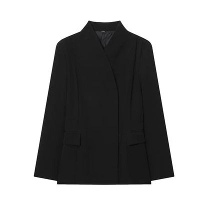 Women's Fitted Blazer and Straight-Leg Pants Two-Piece Set | Shaped Waist