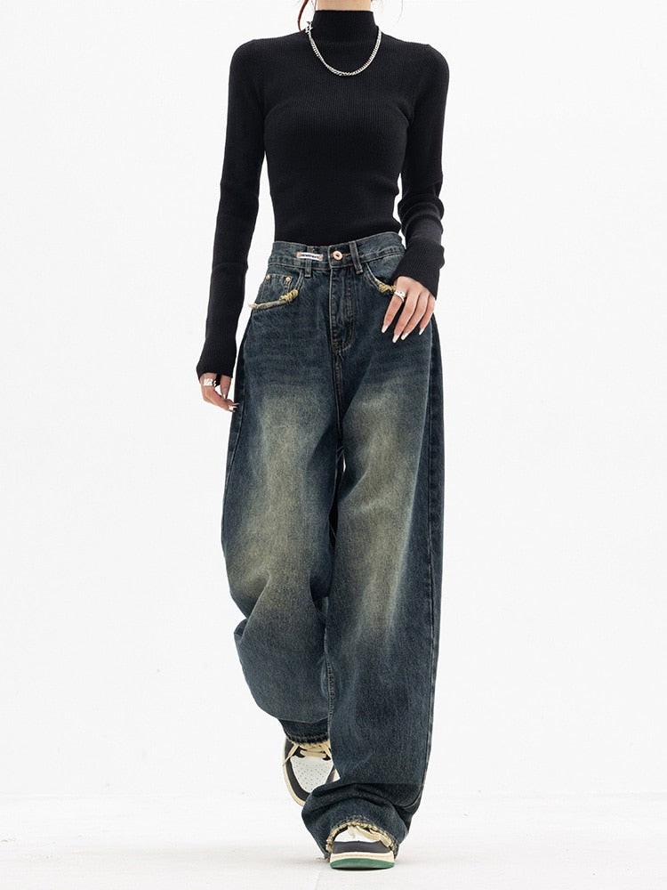 Dámské kalhoty s volným střihem | Oversize nohavice