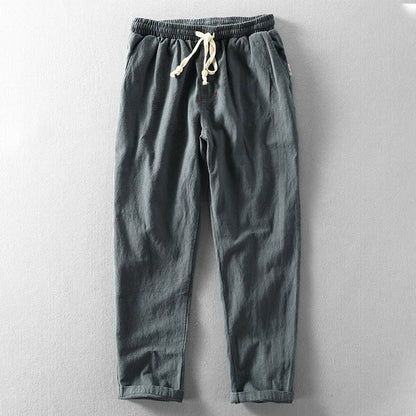 Men's Loose Pants with Drawstring | Casual Style