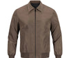 Veste homme à col avec fermeture éclair manches longues | Classique