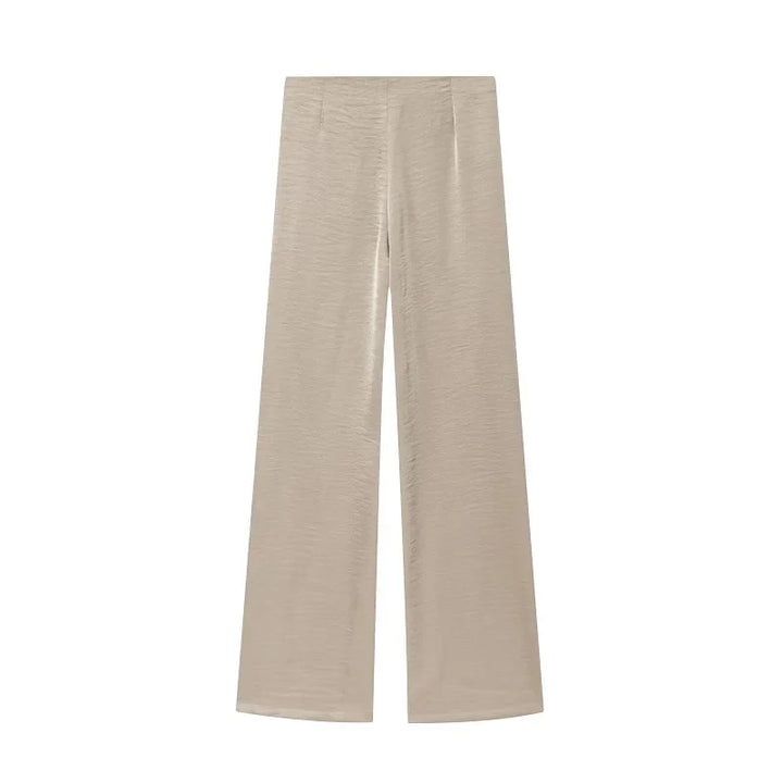 Set două piese Damski Groszki Top bandeau și pantaloni evazați | Stil potrivit