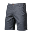 Herren Freizeit Shorts Mit Geradem Bein Und Knopfverschluss | Seiten Taschen