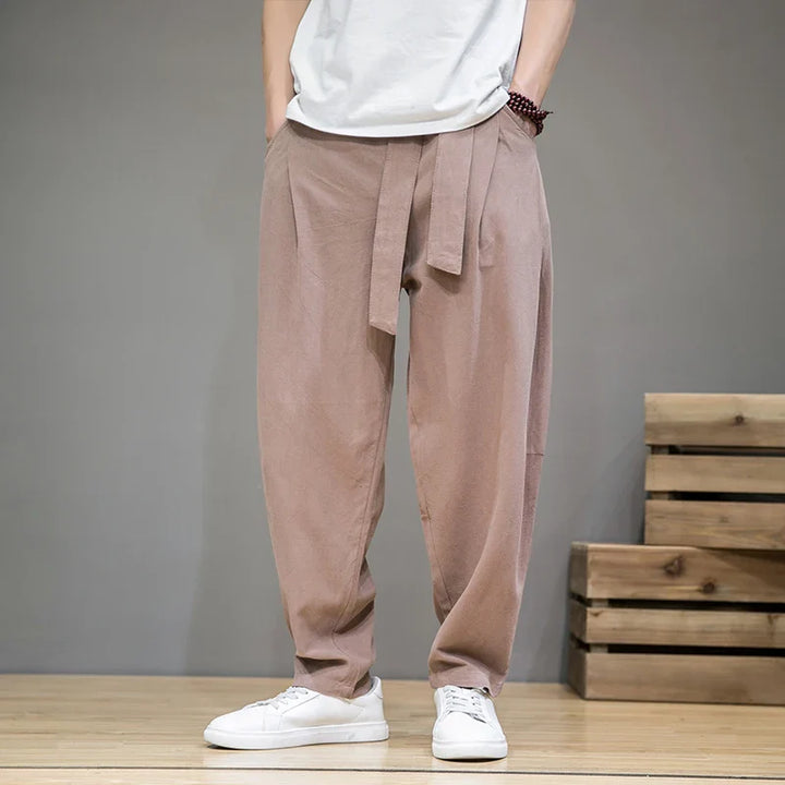 Herren Locker Geschnittene Freizeithose | Gerade Bein Hose