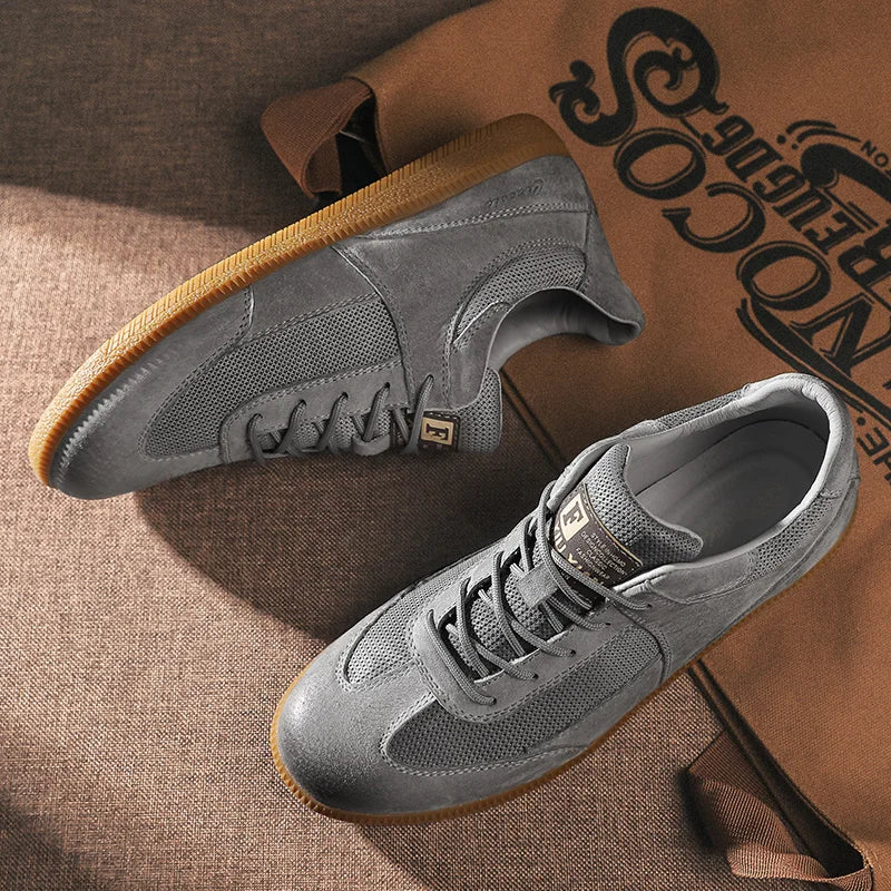 Sneakers pour hommes à lacets style rétro | Style urbain