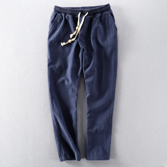 Men's Loose Pants with Drawstring | Casual Style