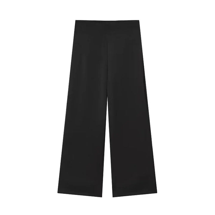Set două piese Damski Groszki Top bandeau și pantaloni evazați | Stil potrivit
