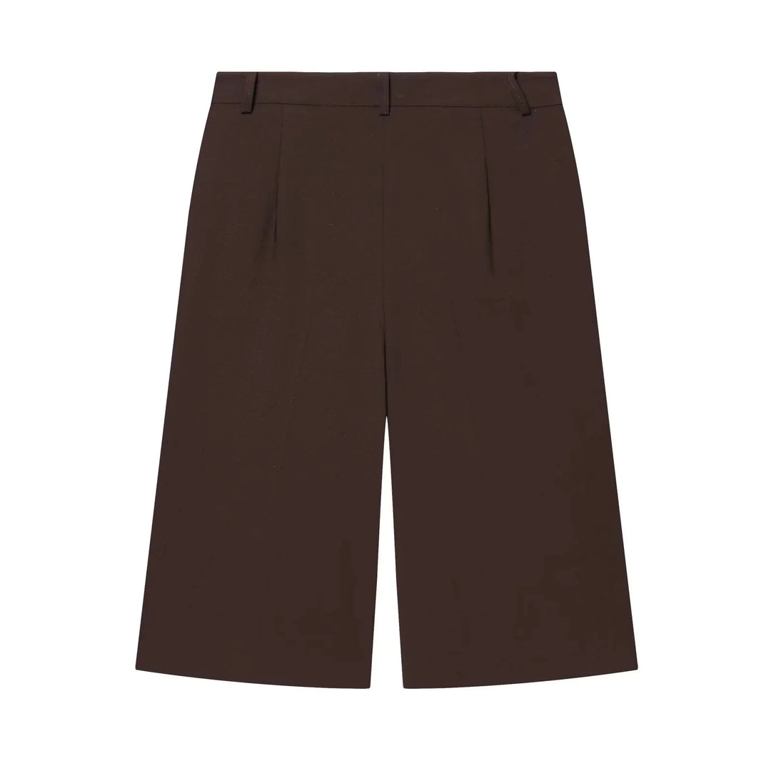 Set damă cu cămașă scurtă cu mânecă lungă și pantaloni scurți Bermuda largi | Stil streetwear