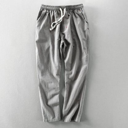 Men's Loose Pants with Drawstring | Casual Style