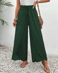 Sapphira | Damen-Palazzo-Hose mit Hoher Taille und Geometrischem Print | Weites Bein 8