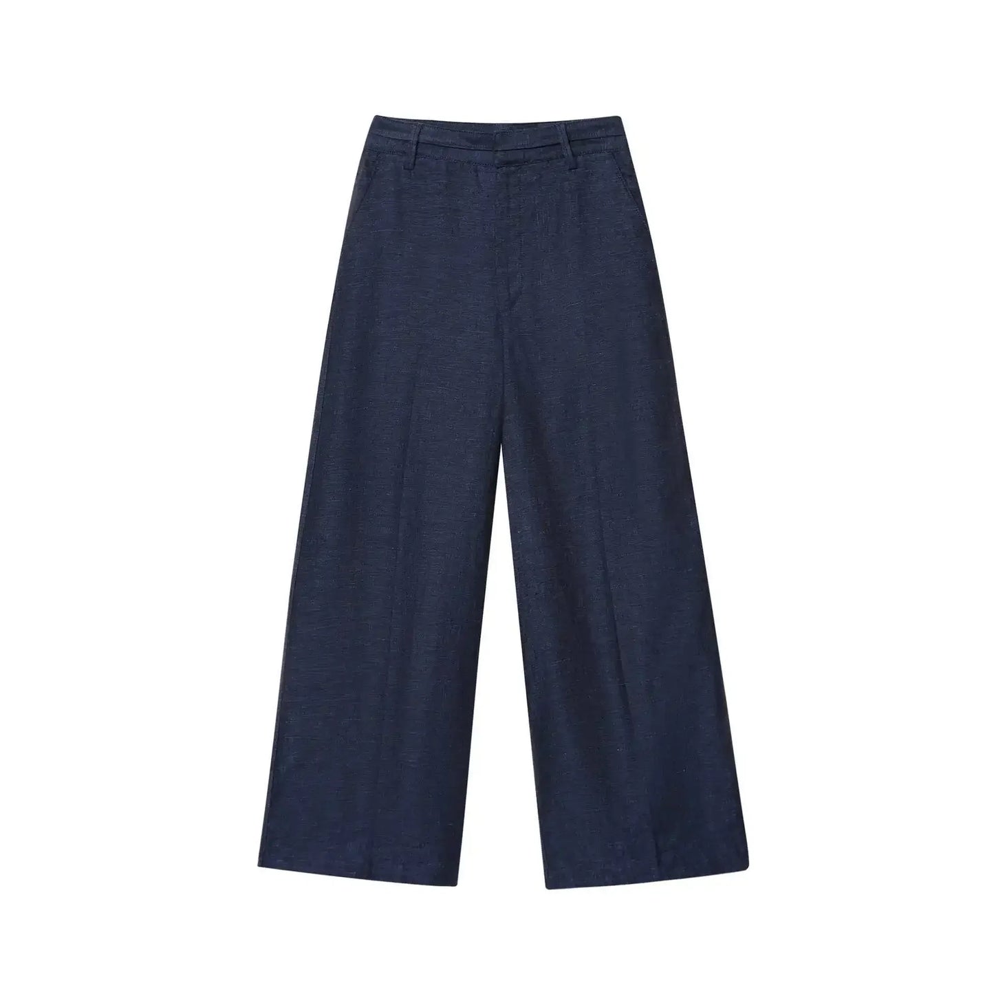 Damen Zweiteiler Set | Regular Fit Set | Ärmellose Weste und Weite Hose | Moderner Smart Casual Stil
