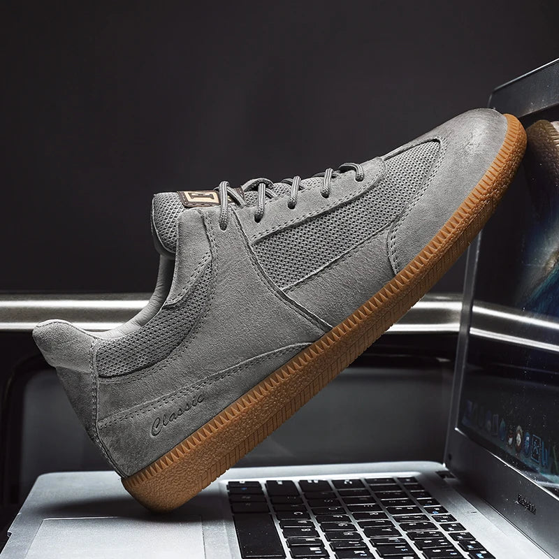 Sneakers pour hommes à lacets style rétro | Style urbain