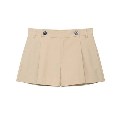 Women's Oversized Belt Envelope Jacket and Shorts Two-Piece Set | Long Sleeve