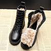 Schnürstiefel Damen | Hochgeschnittene Outdoor-Schuhe für Alltag und Freizeit
