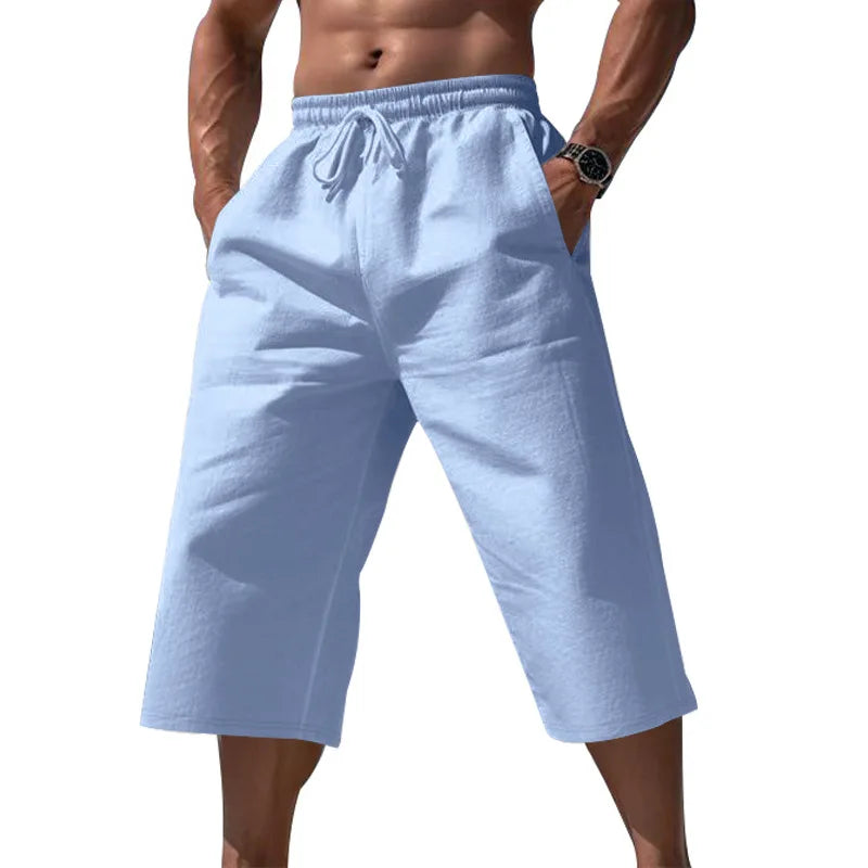 Pantaloncini da Uomo fino al Ginocchio con Coulisse | Pantaloncini Casual per l'Estate