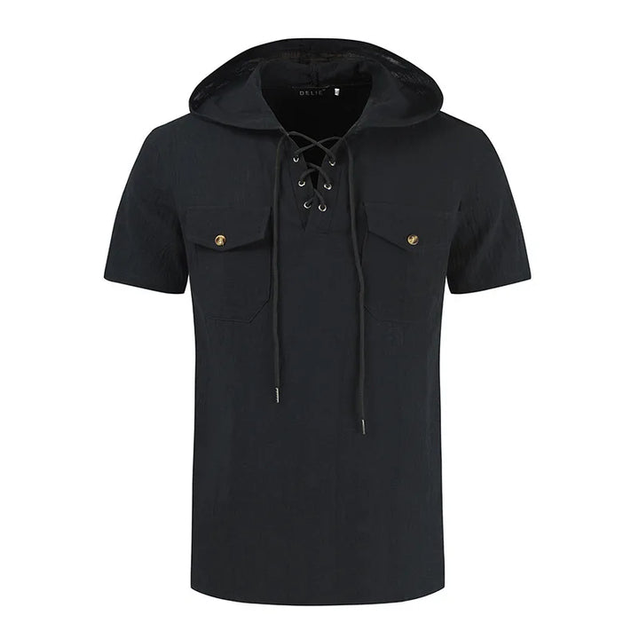Chemise Homme à Nouer | Chemise à Manches Longues pour l'Été