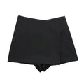 Damen High Waist Einfarbige Shorts Mit Stretch Passform | Mini