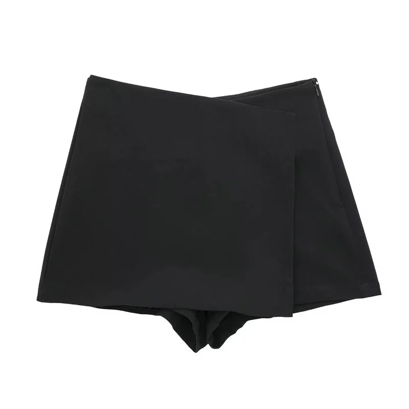 Damen High Waist Einfarbige Shorts Mit Stretch Passform | Mini