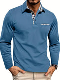 Simon | Herren Langarm-Poloshirt