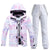 Purple / White