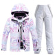 Purple / White