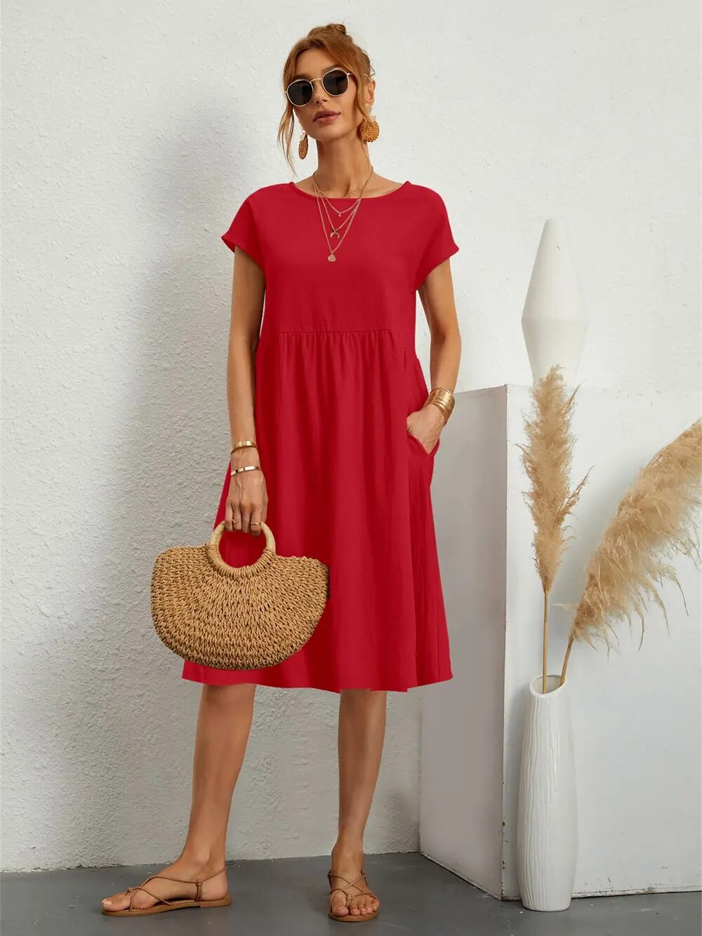Sol | Damen Moderne Kleid 0