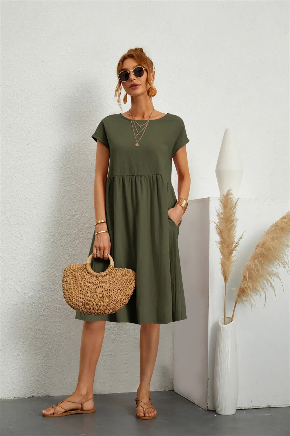 Sol | Damen Moderne Kleid 11
