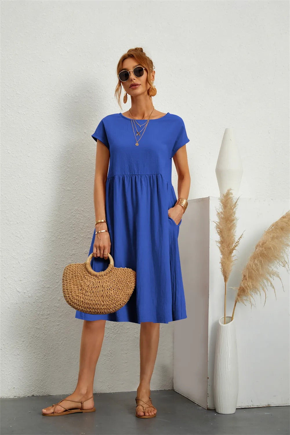 Sol | Damen Moderne Kleid 14