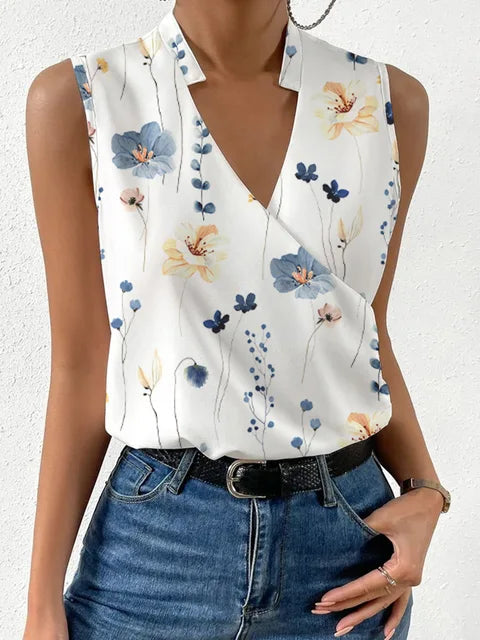Sommertop Mit V Ausschnitt Für Damen | Lässig 3