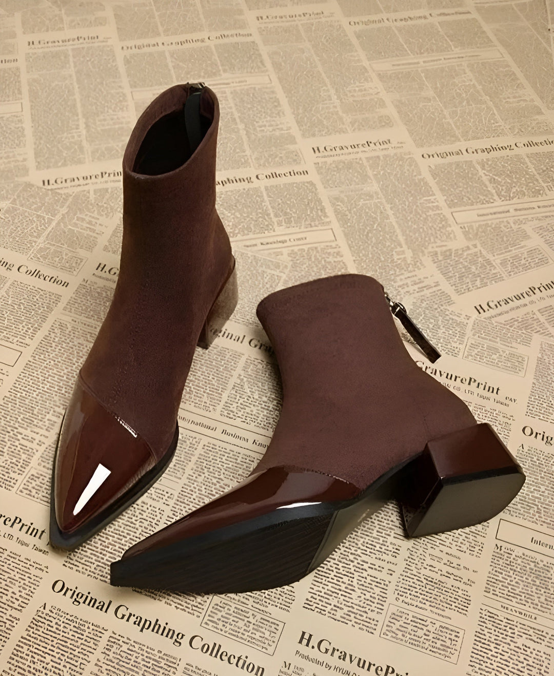 Stiefeletten Damen | Herbst-Winter Stiefeletten für Frauen 0