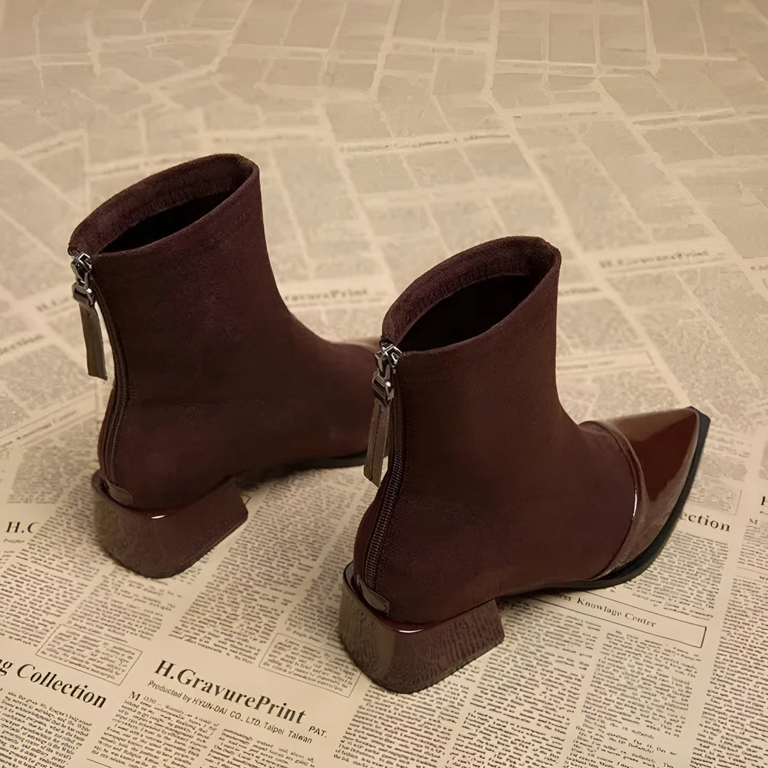 Stiefeletten Damen | Herbst-Winter Stiefeletten für Frauen 4