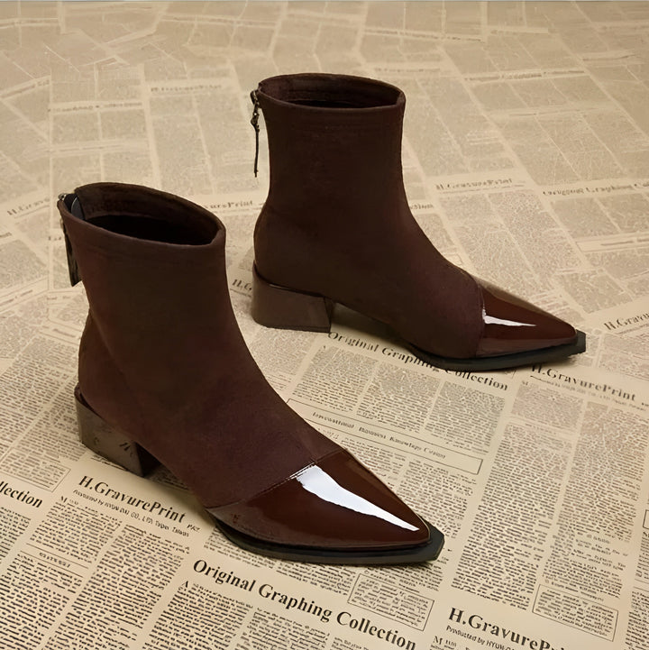 Stiefeletten Damen | Herbst-Winter Stiefeletten für Frauen 6